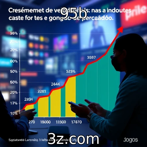 95b | Crescimento das vendas digitais na indústria de jogos
